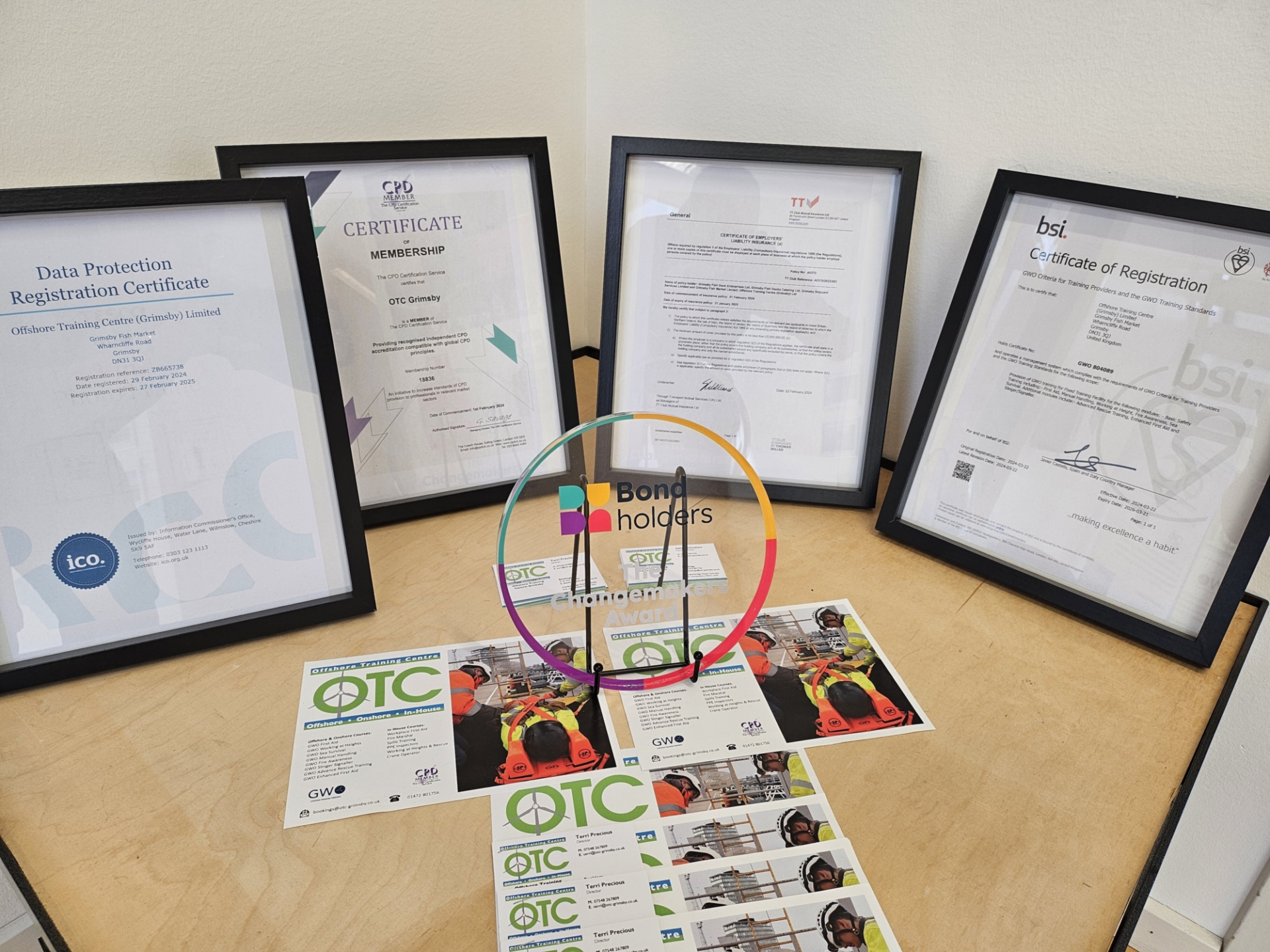 OTC Changemakers Award