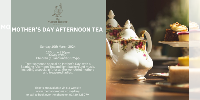 Mother's Day Afternoon Tea 2024