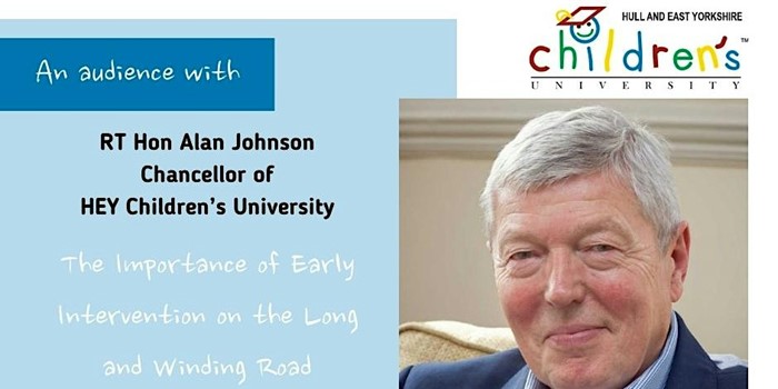 Alan Johnson, The Importance of Early Intervention on the Long & Winding Rd